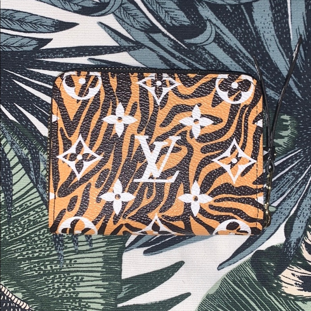 **SOLD** LOUIS VUITTON JUNGLE ZIPPY COIN PURSE
